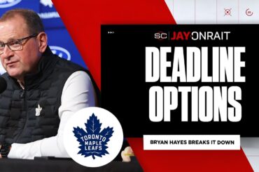 What options does Treliving have to improve Leafs roster ahead of deadline?