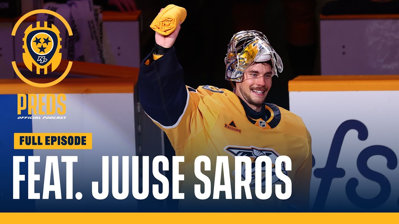 Roman's 1,000th Game & Winter Olympics Preview feat. Juuse Saros - Preds Official Podcast