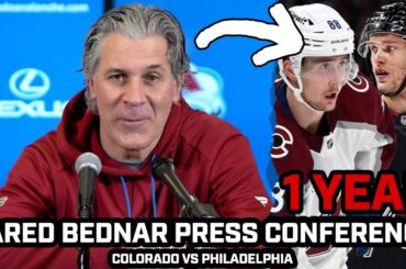 Jared Bednar on 1 Year Anniversary of Mikko Trade, Injury News, & More Before Game vs Flyers