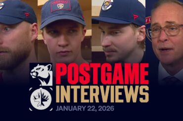 Postgame Reaction at Jets | 01.22.26