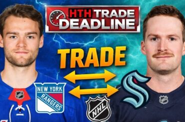 New York Rangers Trading Alexis Lafrenière to Seattle Kraken for Shane Wright? NHL Trade Rumors 2026