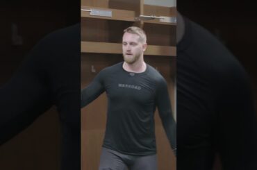 Anthony Mantha Gets Player of the Game Helmet