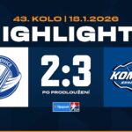 Highlights | HC Vítkovice Ridera vs. HC Kometa Brno 2:3p | 18.01.2026