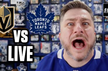 Toronto Maple Leafs vs Vegas Golden Knights LIVE w/ Steve Dangle