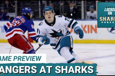 San Jose Sharks vs. Rangers Preview—Can Macklin Celebrini DOMINATE at Home Again?