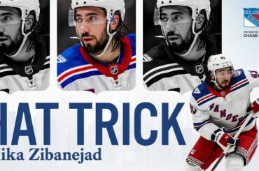 Mika Zibanejad Hat Trick | January 17, 2026