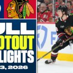 Tampa Bay Lightning vs. Chicago Blackhawks | FULL Shootout Highlights - January 23, 2026