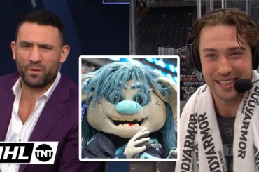 Biz Had Some Hard-Hitting Questions for Vince Dunn About Buoy 😂 | NHL on TNT