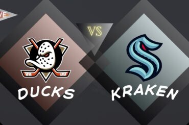 Live Anaheim Ducks vs Seattle Kraken | NHL Hockey 1/23/26