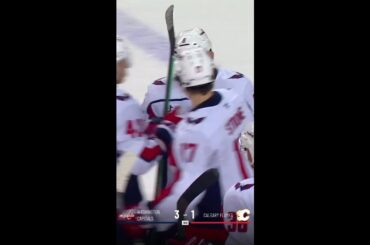 Alex Ovechkin with a Goal vs Calgary Flames
