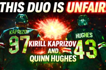 Kirill Kaprizov & Quinn Hughes are SCARY TOGETHER