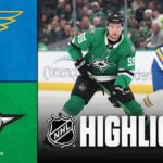 Blues vs. Stars | NHL Highlights | January 23, 2026