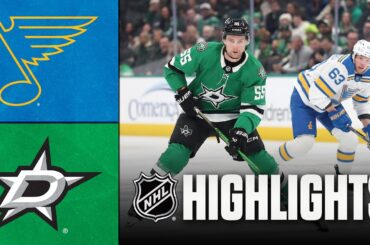 Blues vs. Stars | NHL Highlights | January 23, 2026