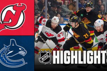 Devils vs. Canucks | NHL Highlights | January 23, 2026