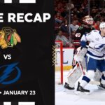 Blackhawks vs. Lightning Game Highlights | 1.23.26