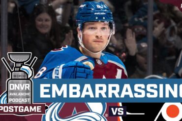 The Colorado Avalanche get embarrassed in 3rd period by Philadelphia Flyers