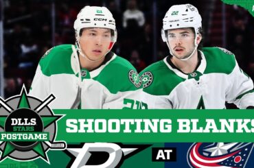 Stars Shutout 1-0 By Jet Greaves & Columbus Blue Jackets | DLLS STARS POSTGAME