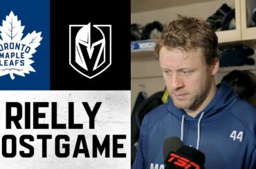 Morgan Rielly | Post Game vs Vegas Golden Knights | January 15, 2026