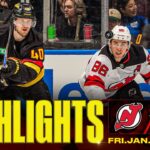 Game in 10 | Vancouver Canucks vs. New Jersey Devils (Jan 23, 2026)