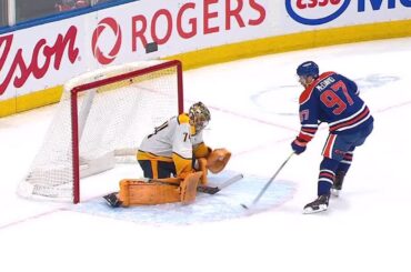 PENALTY SHOT GOAL for MCDAVID