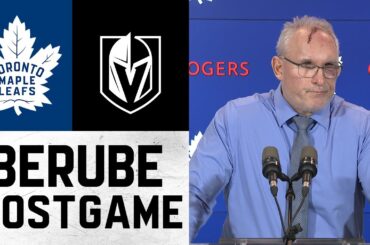 Craig Berube | Post Game vs. Vegas Golden Knights | January 23, 2026