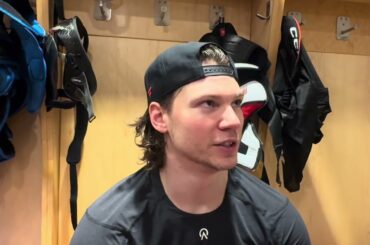 Moritz Seider talks Detroit Red Wings, Olympics hockey