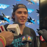 Smith Talks No-Look Pass, Perreault Elbowing Celebrini | Sharks vs. Rangers Post-Game (1.23.26)