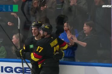 Zeev Buium scores a goal against the New Jersey Devils