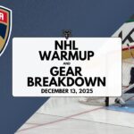 NHL Warmup & Gear Breakdown | Florida Panthers | Sergei Bobrovsky & Daniil Tarasov