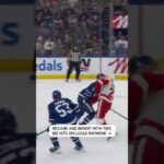 Lucas Raymond Gets Hit By McCabe And Benoit! 💥