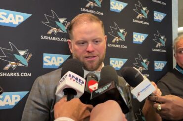 Warsofsky Says This 1st Time He's Felt This at SAP Center | Sharks vs. Rangers Post-Game (1.23.26)
