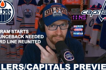 Pre-Game Report: Edmonton Oilers vs Washington Capitals