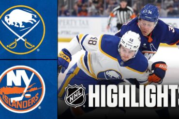 Sabres vs. Islanders | NHL Highlights | January 24, 2026