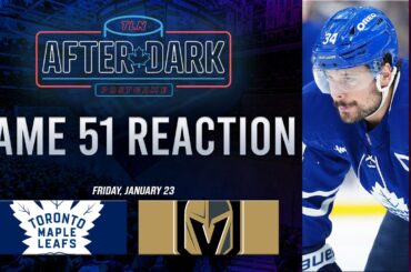 Toronto Maple Leafs vs Vegas Golden Knights Postgame Show | Game 51 | After Dark