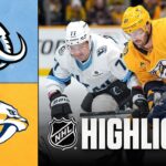 Mammoth vs. Predators | NHL Highlights | January 24, 2026