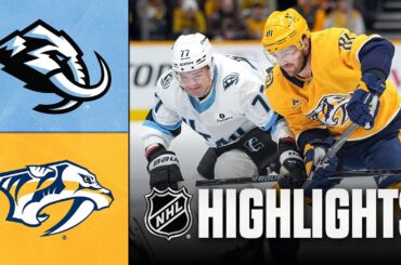 Mammoth vs. Predators | NHL Highlights | January 24, 2026