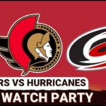 LIVE: Ottawa Senators vs Carolina Hurricanes - NHL Watch Party - January 24, 2026