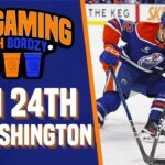 ALEX OVECHKIN AND THE CAPITALS HEAD TO EDMONTON TO FACE THE OILERS | PREGAMING WITH BORDZY