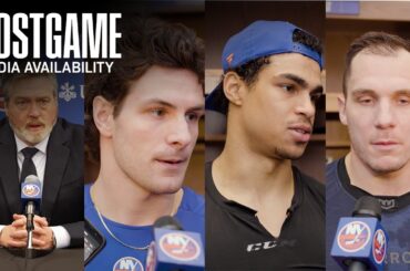 New York Islanders Postgame Availability | NYI vs BUF