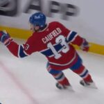 Canadiens' Cole Caufield Buries Streaking Goal On Saucer Pass From Mike Matheson