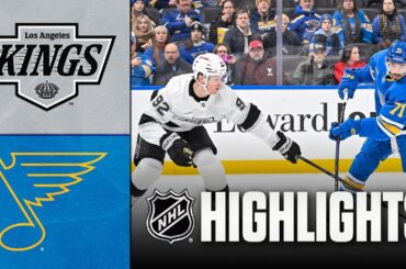 Kings vs. Blues | NHL Highlights | January 24, 2026
