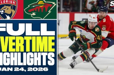 Panthers at Wild | FULL Overtime Highlights - January 26, 2026