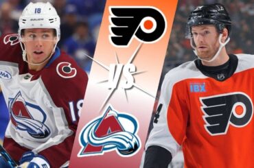 Philadelphia Flyers VS. Colorado Avalanche | LIVE Reactions | Play-By-Play | Watch Party