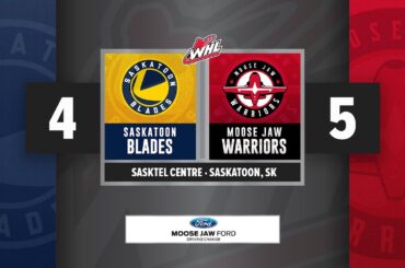 Moose Jaw Ford Highlights: Warriors (5) @ Saskatoon (4) - OT - Jan. 18