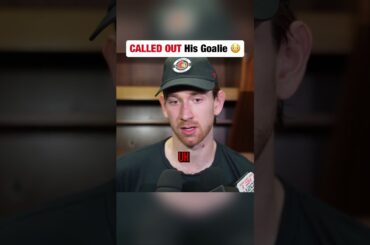 Jake Sanderson doesn't hold back 😳🗣️  #hockey #nhl #sens