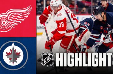 Red Wings vs. Jets | NHL Highlights | January 24, 2026