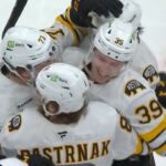 Bruins' Morgan Geekie Buries 100th Career Goal Upon Review On Strange Sequence
