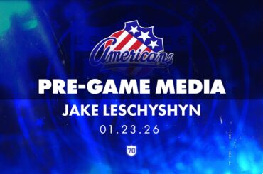 Jake Leschyshyn Pregame Media | 01.23.26