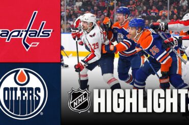 Capitals vs. Oilers | NHL Highlights | January 24, 2026