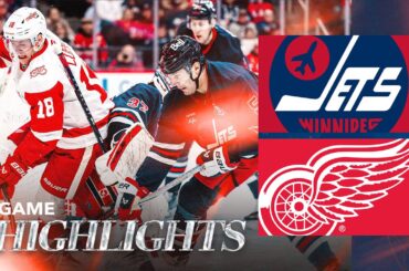 Winnipeg Jets vs. Detroit Red Wings - Game Highlights